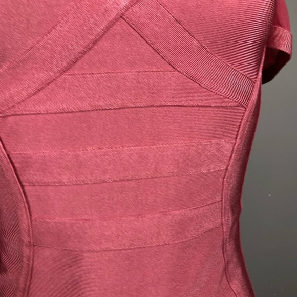 Kaouyou Bandage Dress Dusty Pink - Picture 5 of 8